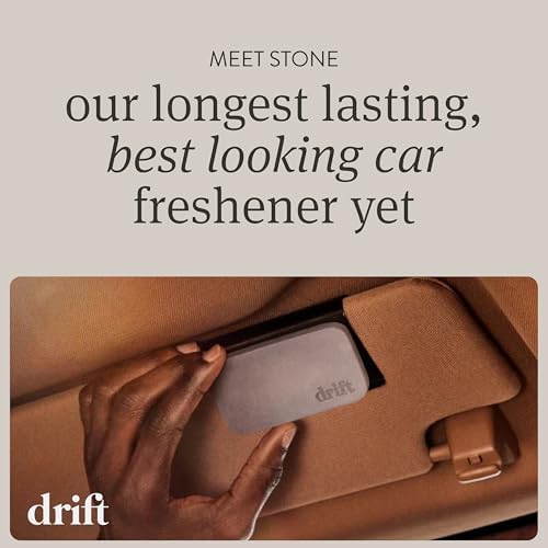 Drift Car Air Freshener - Stone Air Freshener - Car Odor Eliminator - Long Lasting Scent - Auto Accessories - Metal Clip - Clean Ingredients- Variety 3 Pack Starter Kit - CLIP INCLUDED - Image 2