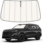 Windshield Sun Shade for Honda CRV 2023-2026, Accordion Folding Design by Fonowka
