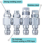 Jariko Jrod Pressure Washer Nozzle 4 GPM - High Pressure J rod Hose Nozzle - 1/4" Quick Connect for Soft Wash System - 4 Way Pressure Washer - 4 Tip Soft Wash Nozzle - Pressure Washer Accessories - Image 2