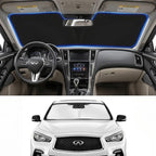 Custom Fit Windshield Sun Shade for Infiniti Q50 2014-2026 by Unknown