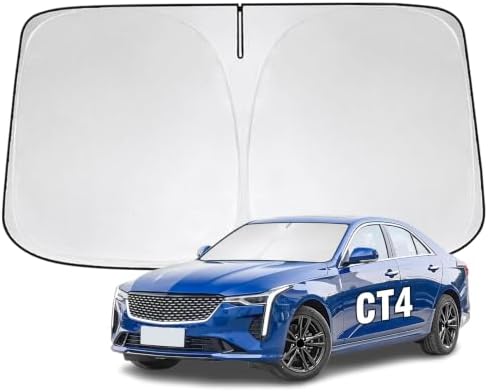 Windshield Sun Shade for Cadillac CT4 2020-2026 Sunshade by YIZHUOMY
