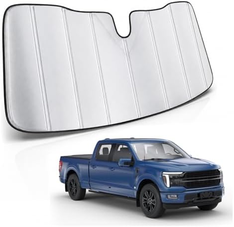 MAIKER OFF ROAD Windshield Sun Shade Compatible with Ford F150 2021-2025 by MAIKEROFFROAD