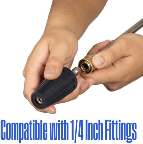 Westinghouse Pressure Washer Turbo Nozzle Attachment - 3600 Max PSI, 1/4” Connector - for Gas and Electric Pressure Washers - Image 5
