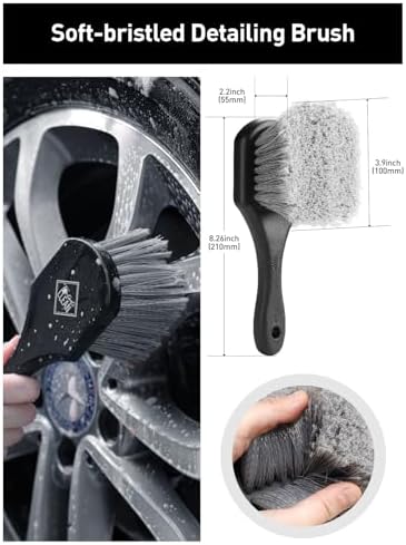 Fantasticlean 7PCS Wheel Brush Kit for Cleaning Tires - Image 3