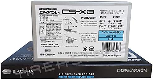 CS-X3 fresh Squash scent 2 Units and 4 Refill Cartridges CSX3 Bundle Car Freshener - Image 6