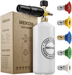 MEKOH Foam Cannon for Pressure Washer, 1/4" Quick Connect Car Wash Foam Gun by MEKOH