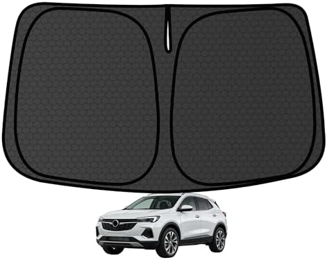 Encore Customized Windshield Sun Shade for 2020 2021 2022 2023 2024 2025 2026 Enclave (Not fits for Encore GX) Front Window SunShade Visor Protector Foldable Blocks UV Rays Keep Car Cooler Accessories by aatoppus