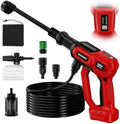 Cordless Portable Washer for Milwaukee 18V Battery, 1000 PSI Portable Handheld Washer with Brushless Motor, 6-in-1 Nozzle, 3 Level Adjustable for Car Yard Fence Wall Clean (Battery Not Included) by Unknown