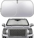 Yukon Windshield Sun Shade, Front Windshield Shade for Sun, Folding Sunshade Windshield Visor for GMC Yukon 1992-2025. by Nwgl