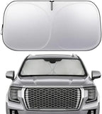 Yukon Windshield Sun Shade, Front Windshield Shade for Sun, Folding Sunshade Windshield Visor for GMC Yukon 1992-2025. by Nwgl