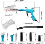 GOCCIDA 2IN1 Car Cleaning Air Blow Gun & Vacuum Gun for Interior Detailing - Image 2