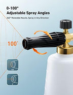 AstroAI Foam Cannon for Pressure Washer with 1/4" Quick Connect, 1.5 Liter - Image 4