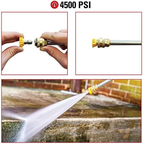 Simpson 4500 PSI 1/4" Quick Connect Pressure Washer Nozzle Set, 5-Pk, 80146 - Image 3
