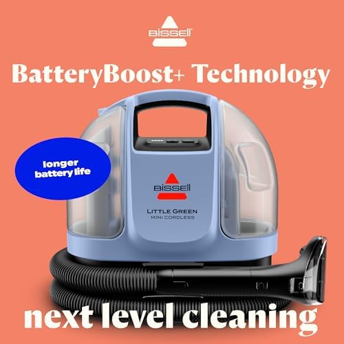 BISSELL Little Green Mini Cordless Cleaner, Lake Edition, 4015L - Image 3