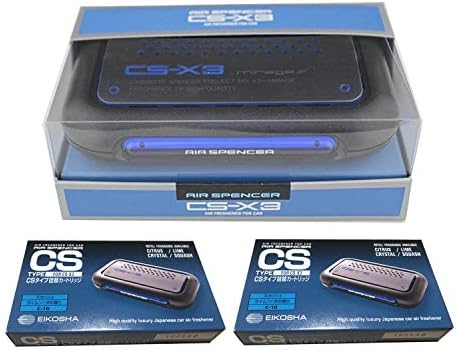 CSX3 Squash Air Spencer Bundle of CS-X3 Squash Air Freshener Unit and Refill Cartridge 2 Packs by CSX3