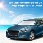 Custom Fit Mazda 3 Windshield Sunshade for Mazda 3 2019-2024 2025 2026 - Image 5