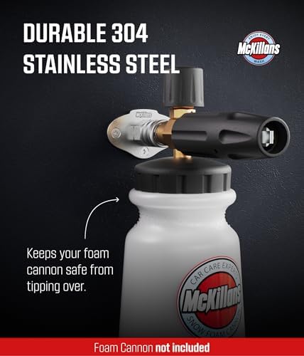 Automatic Foam Cannon Mount - 304 Stainless Steel - Automatic Quick Connect - Image 2