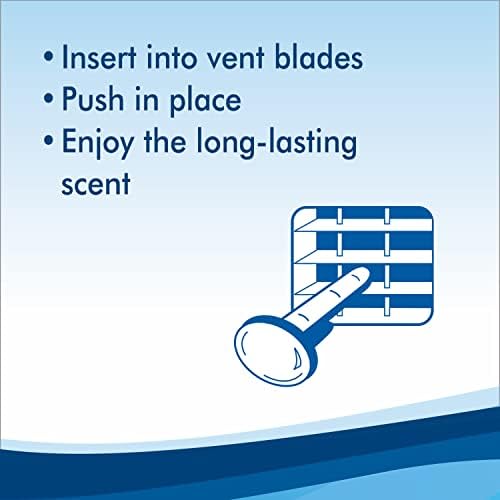 Refresh Your Car Air Freshener, Odor Eliminator, Set of 6 Auto Dual Scent Vent Sticks, Lightning Bolt and Ice Storm Scent, Refresh Your Car (Pack of 2) - Image 4