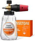 AstroAI Foam Cannon for Pressure Washer with 1/4" Quick Connect Plug, 1 L by AstroAI