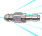 MIZORLIE Pressure Washer Sewer Jetter Nozzle Stainless Steel,1/4''Connector by MIZORLIE