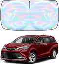 Windshield Sun Shade for Toyota Sienna 2021-2026 - 4 Layers Sunshade Compatible with Toyota Sienna Foldable Front Window Sunshade Sun Visor Protector Block UV Rays Keep Your Car Cooler Car Accessories by Unknown
