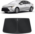 TINGLU Sun Shade for Audi Q5 2018-2024 2025 2026 Accessories Windshield Sun Shade Window Shade UV Rays Protection Sun Visor Cover with Steering Wheel Sunshade Storage Bag by TINGLU