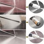 200FT Sewer Jetter Kit for Pressure Washer, 5800PSI Drain Cleaner Hose - Image 4
