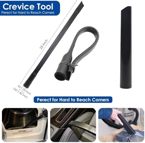 11PCS 1-1/4 Inch Vacuum Attachments Kit for Shop Vac Accessories - Image 4
