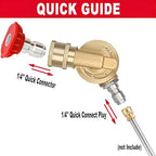 Selkie Pivoting Coupler Kit for Pressure Washer, 8 Pack Universal Power Pressure Washer Accessories Kit, 7 Nozzle Tips,1/4 Inch,4500 PSI - Image 5