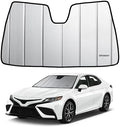 Custom Fit 2018-2024 Camry Windshield Sun Shade for Toyota Camry 2018 2019 2020 2021 2022 2023 2024 Automotive Car Front Window Sunscreen Sunshade by Unknown