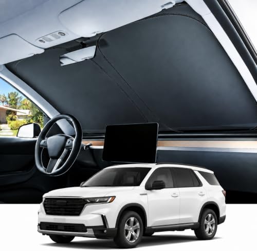 REEVAA Car Windshield Sun Shade for Honda Pilot 2026 by REEVAA