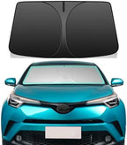 Windshield Sun Shade for Toyota CHR 2018-2023 CH-R Sunshade 240T Reflective Fabric Double-Layer Design Window Cover Sun Visor Foldable Sunscreen Blocks UV Rays Keep Your Car Cooler by Unknown