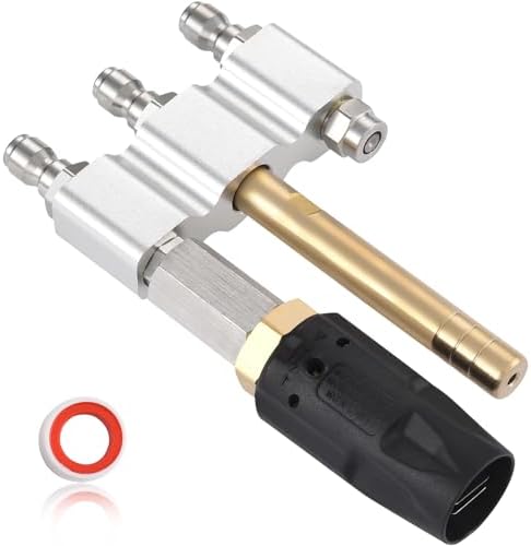 3 in 1 Downstream Soft Wash Nozzle, M5 Twist Nozzle Shooter Tips by Unknown