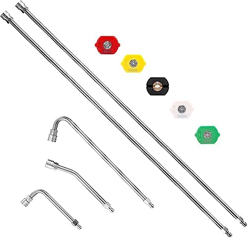 M MINGLE Pressure Washer Extension Wand - 120" Upgrade Power Washer Lance by MMINGLE