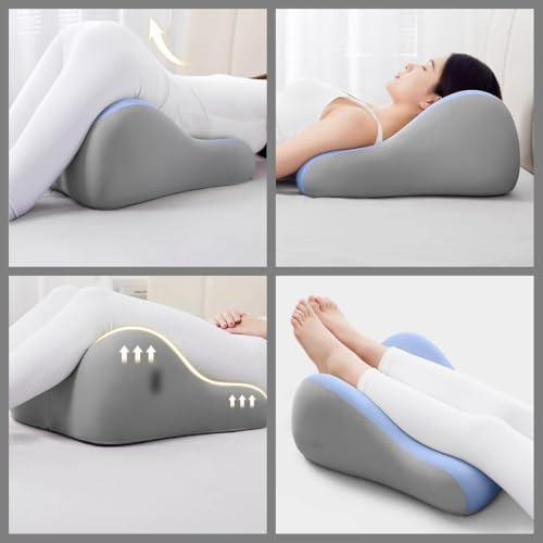 Adult Pillows for Intimacy Couples Support Pillow Ergonomic Memory Foam Cushion for Sitting and Lying Comfort Bed Home Use (Grey) - Image 4