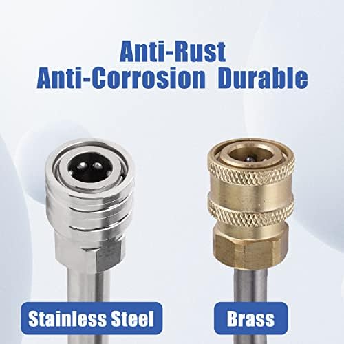 RIDGE WASHER Pressure Washer Wand Extension, 120 Inch Stainless Steel Wand - Image 4