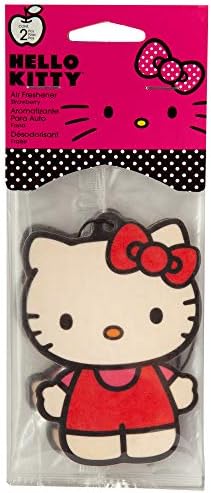 Hello Kitty Air Freshener - Strawberry Scent - 2 Pack by Plasticolor