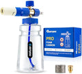 Foam Cannon for Presure Washer，Blue Car Wash Cleaning Foam Cannon with 1/4” Quick Connector,Adjustable Foam Thickness and Spray Range,Suitable for Various Car Washing Scenarios by Unknown