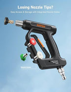 AstroAI Short Pressure Washer Gun with Swivel, 3/8" Quick Connect, 4060 PSI - Image 5