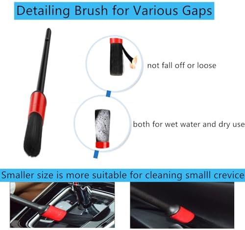 Fitosy Car Interior Duster Detail Brush Cleaning Gel Kit, Dust Remover - Image 7