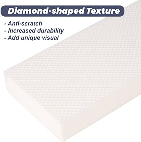 1.2" Extra Thick Garage Wall Protector 6 Pack - Self-Adhesive Car Door Protector Foam Bumper Guards for Garage Walls, Parking Aid to Prevent Dings & Scratches, Concrete Drywall Friendly, White - Image 7