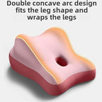 Adult Memory Cotton Ergonomic Wedge Prone Pillow, Bed Pillow, Relieve Back, Neck and Leg Pain, Suitable for Massage, Reading, Intimate Couples with Detachable Washable Pillowcase (Pink). - Image 3