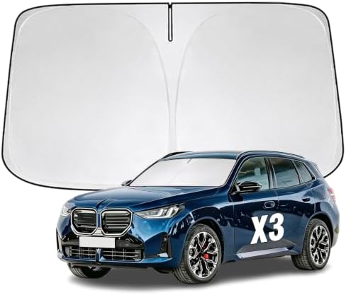 Windshield Sun Shade for BMW X3 2025 2026 Sunshade by YIZHUOMY