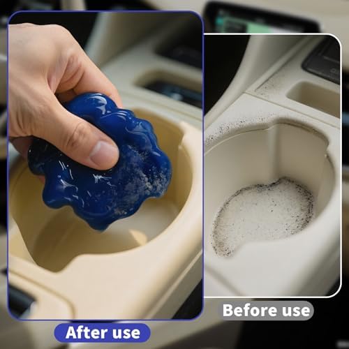 ASFSKY Car Cleaning Gel Cleaning Putty Universal Cleaning Gel Blueberry - Image 6