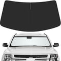Car Windshield Sun Shade for Chevy 2015-2020 Tahoe Accessories (OEM Design) Reflective Foldable Heat Insulation Sunshade for Ultimate Protection by Unknown