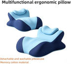 Ergonomic Memory Foam Wedge Pillow for Couples – Intimacy Pillow, Prone Pillow for Sleeping, Breathable Positioning Support for Back Pain Relief, Reading & Massage – Removable Cover (Pink) - Image 2