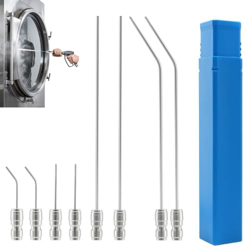 Pressure Washer Nozzle Kit, 8 Pack, 1-2 GPM by EZALOR