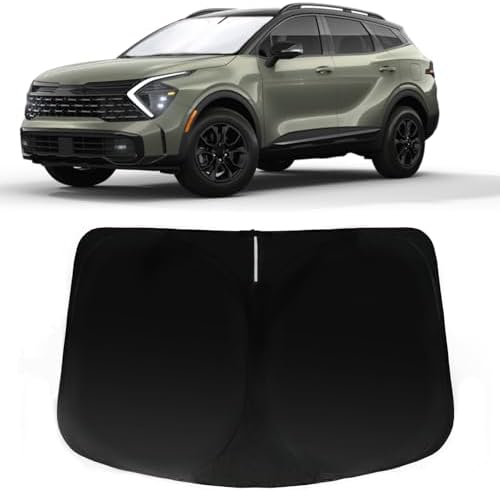 Windshield Sun Shade for 2026 2025 2024 2023 Kia Sportage NQ5 by PAIMOHO