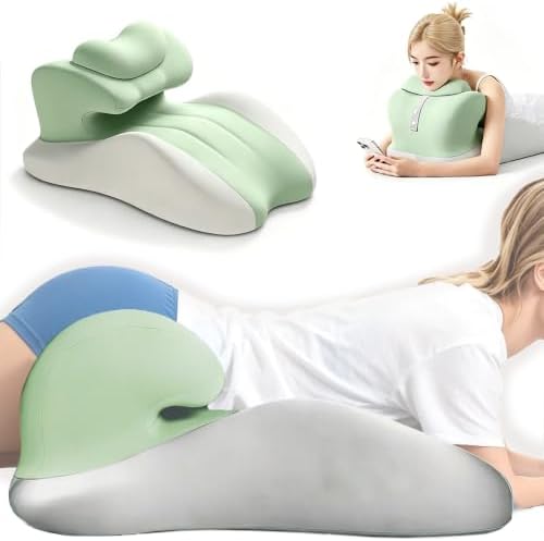 Wedge Intimacy Pillow for Couples – Memory Foam Lift, Spine/Hip Alignment by Unknown