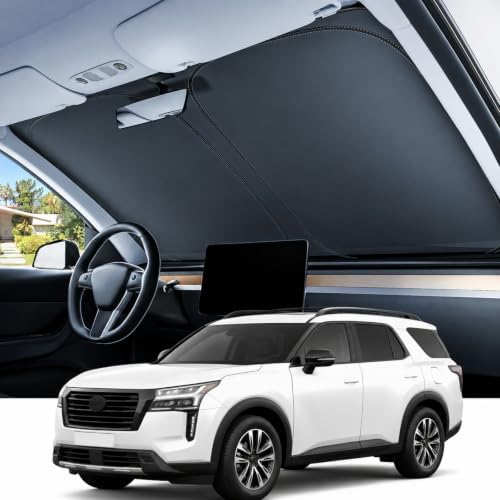 REEVAA Car Windshield Sun Shade for Nissan Pathfinder 2026 by REEVAA